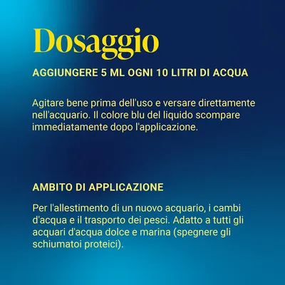 Tetra AquaSafe Preparato per il trattamento dell’acqua