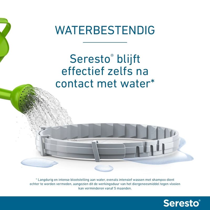Seresto Vlooien- en Tekenhalsband voor katten