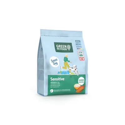 Green Petfood InsectDog Sensitive met insecten & Rijst