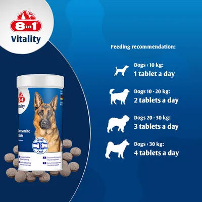 8in1 Vitality glukosamintabletter