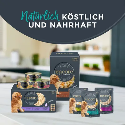 Sparpaket Encore Dog Gravy Pouch Mix 20 x 100 g