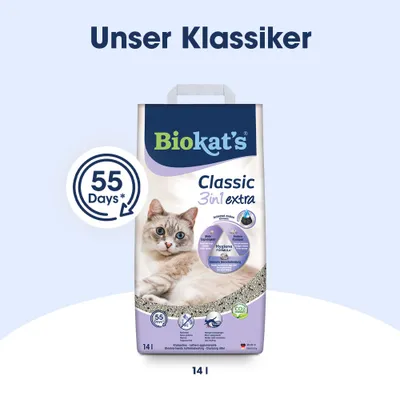 Biokat´s Classic 3in1 Extra Katzenstreu