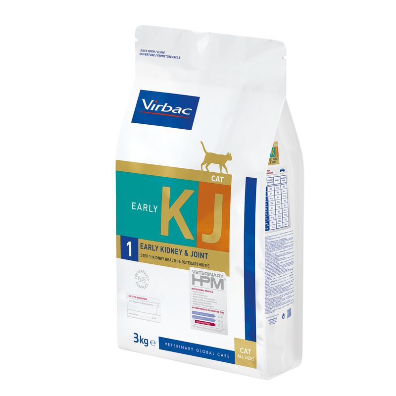 Virbac Veterinary HPM Cat Early Kidney & Joint Support KJ1
