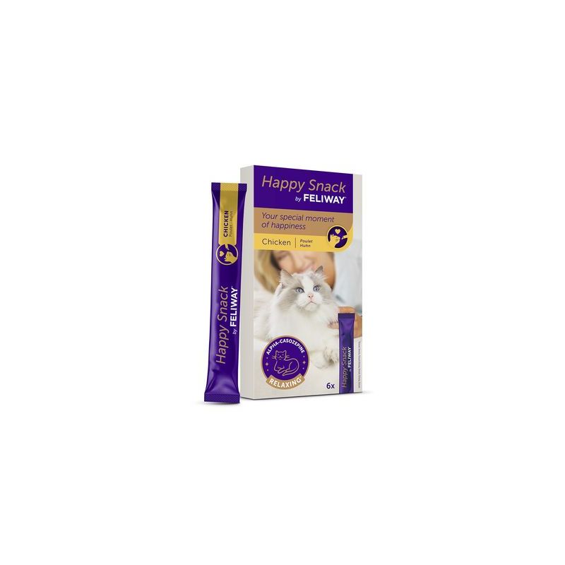 Feliway Happy Snack met Kip
