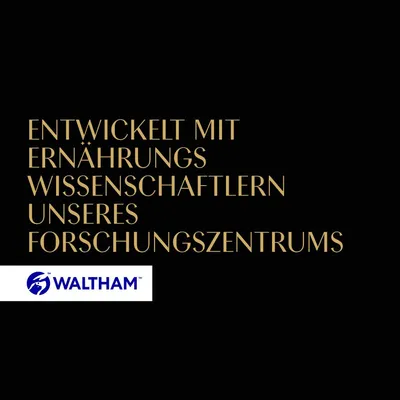 Entwickelt mit Ernährungswissenschaftlern unseres Forschungszentrums. Waltham.