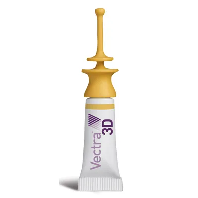 Vectra 3D Pipette mit gelbem Applikator, geeignet für die Anwendung von Flüssigkeiten.