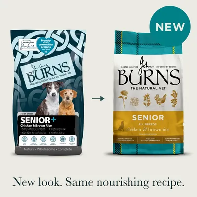 Burns Senior Original - Chicken & Brown Rice - 12kg Burns Senior Original - Chicken & Brown Rice - 12kg