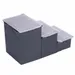TIAKI Escalier pliable pour animaux domestiques, 3 marches
