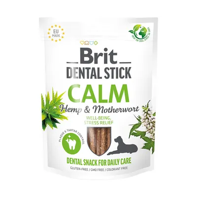 Brit Dental Stick Calm Cânepă și talpa gâștei