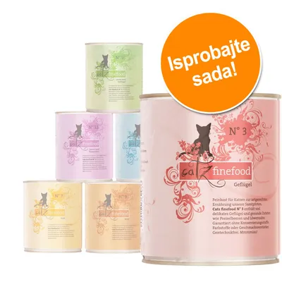 Multi pakiranje catz finefood 6 x 800 g