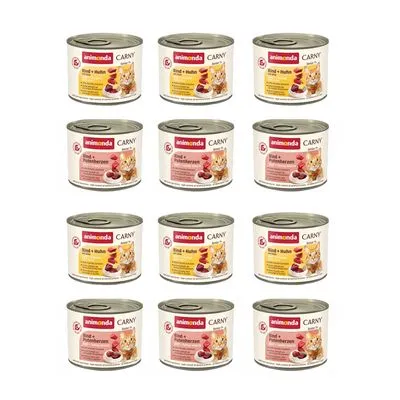 Ekonomipack: animonda Carny Senior 24 x 200 g
