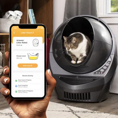 Litter-Robot 3 Connect selvrensende kattetoalett