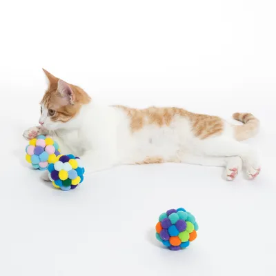 TIAKI pompongballer til katter