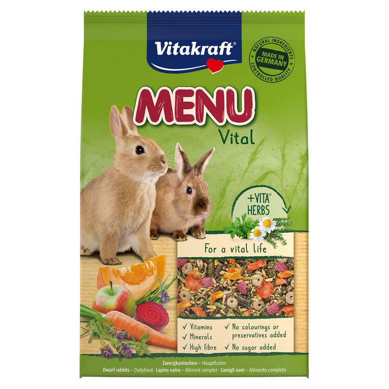 Vitakraft Menü Vital Zwergkaninchen