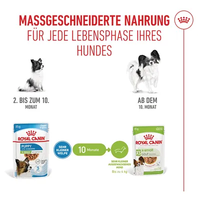 Royal Canin X-Small Puppy in Soße