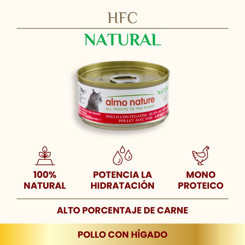 Pack Ahorro Almo Nature HFC 24 x 70 g