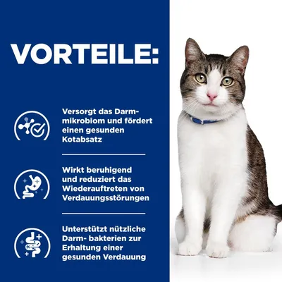 Vorteile: Versorgt das Darmmikrobiom und fördert einen gesunden Kotabsatz. Wirkt beruhigend und reduziert Verdauungsstörungen. Unterstützt nützliche Darmbakterien für eine gesunde Verdauung.