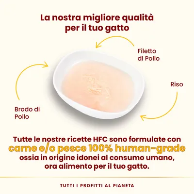 Almo Nature HFC Hydration Help 6 x 50 g per gatti