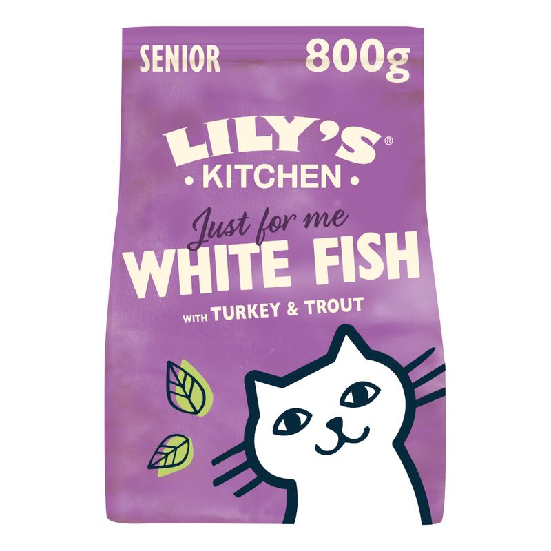 Lily's Kitchen Cat Senior Weißfisch & Truthahn
