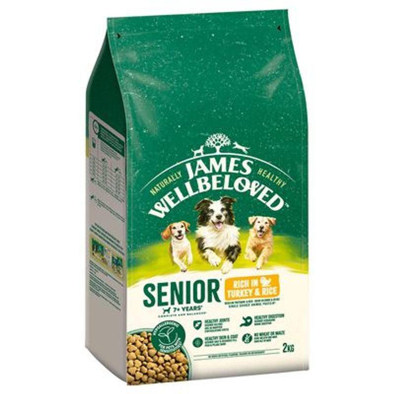 James Wellbeloved Senior Dog Hypoallergenic Kalkoen & Rijst