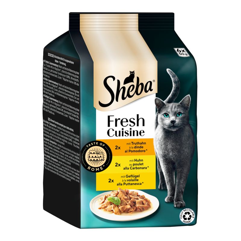 Sheba Fresh Cuisine Taste of Rome 6 x 50 g