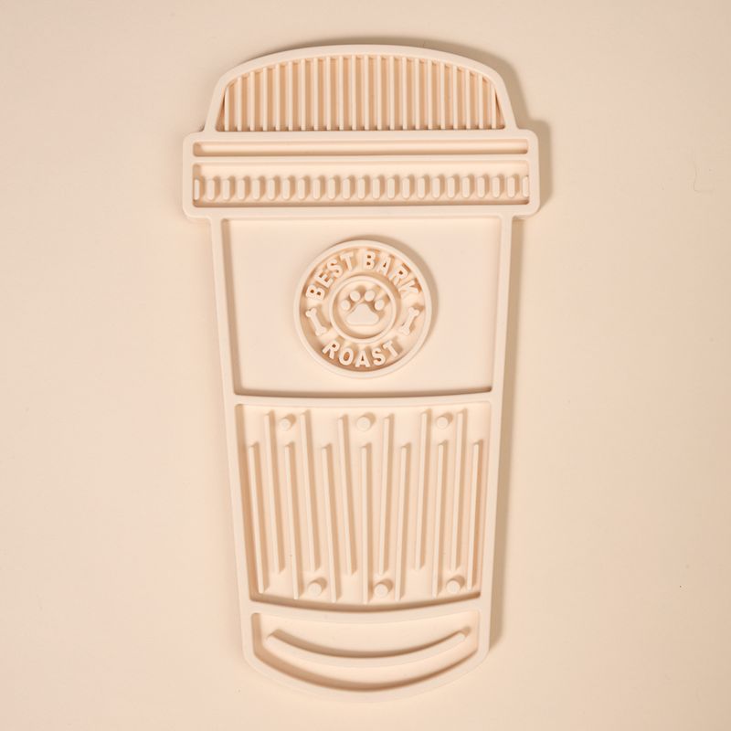 TIAKI Schleckmatte Kaffee Latte
