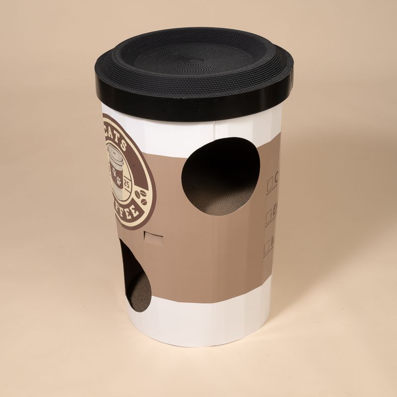 TIAKI Kratzhöhle Starcats Coffee