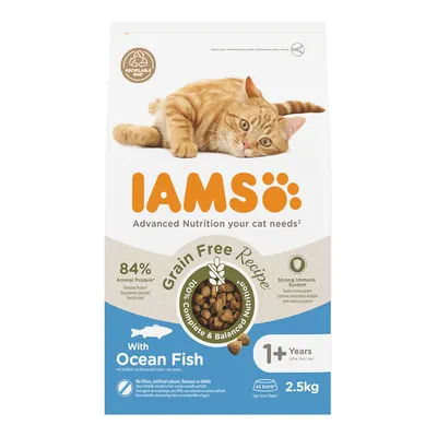 IAMS Advanced Nutrition Grain Free z morskimi ribami