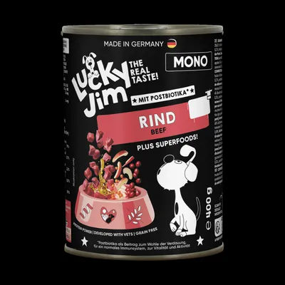 Lucky Jim Mono 24 x 400 g ekonomické balení