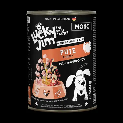 Lucky Jim Mono 24 x 400 g ekonomické balení