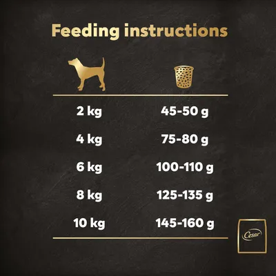 Cesar Adult with Beef, Poultry & Vegetables