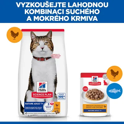 Hill's Science Plan Mature Adult 7+ kuracie