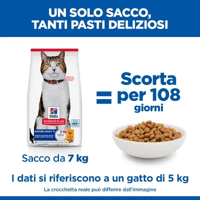 Hill's Science Plan Mature Adult 7+ Pollo