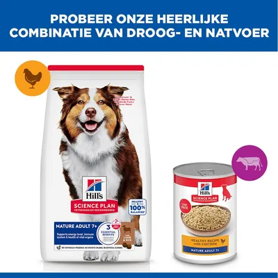 Hill's Science Plan Adult 1-6 Medium met Lam & Rijst Hondenvoer
