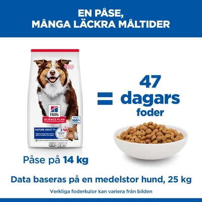 Hill's Science Plan Mature Adult 7+ Medium Lamb & Rice