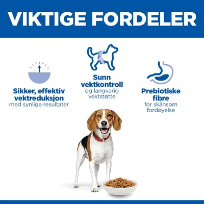 Hill's Science Plan Perfect Weight Adult 1+ Medium med kylling