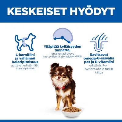 Hill's Science Plan Adult 1–6 Light Small & Mini kana