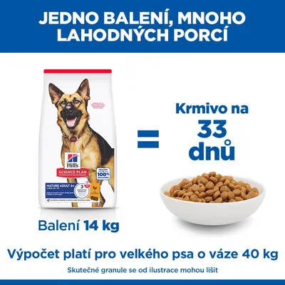 Hill's Science Plan Mature Adult 6+ Large kuracie