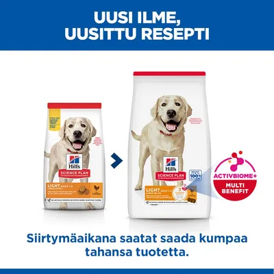 Hill's Science Plan Adult 1-5 Light Large Breed Chicken