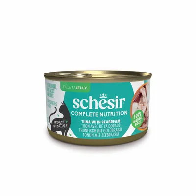 Schesir Complete Nutrition Filet in Gelee 6 x 85 g in Dosen