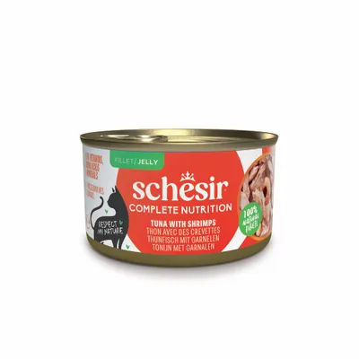 Schesir Complete Nutrition Filet in Gelee 6 x 85 g in Dosen
