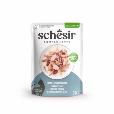 Schesir Complementen filet in gelei 6 x 70 g in zakjes