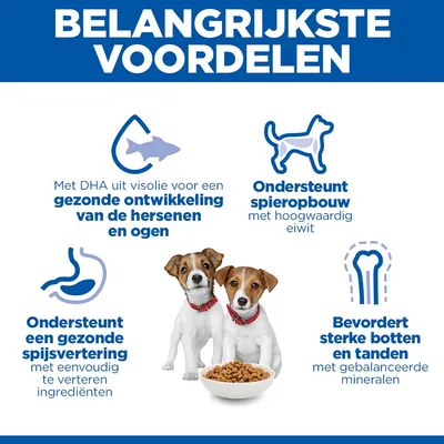 Hill`s Science Plan Puppy Small & Mini Lam & Rijst