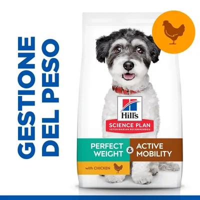 Hill's Science Plan Perfect Weight & Active Mobility Adult Small & Mini con Pollo Hill's Science Plan Perfect Weight & Active Mobility Adult Small & Mini con Pollo