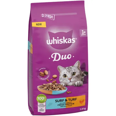 Whiskas Adult Duo with Tuna & Chicken