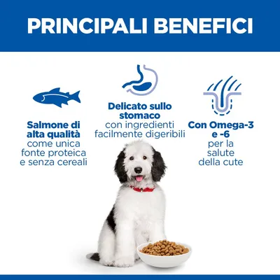 Hill's Science Plan Hypoallergenic Adult Large con Salmone Hill's Science Plan Hypoallergenic Adult Large con Salmone