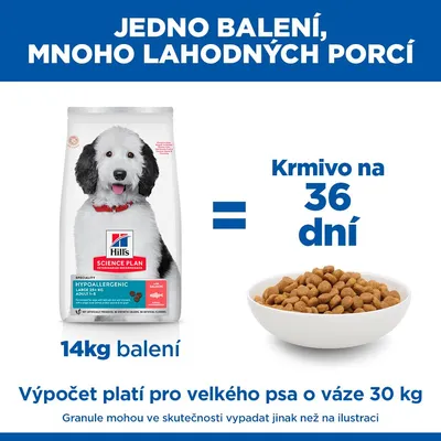 Hill's Science Plan Hypoallergenic Adult Large Salmon