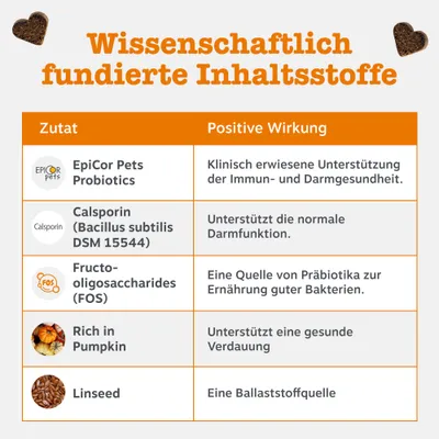 Zesty Paws Probiotic Chews Kürbis