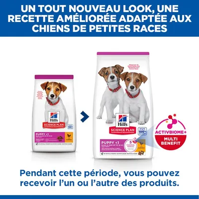 Hill's Science Plan Puppy <1 Small & Mini poulet Hill's Science Plan Puppy <1 Small & Mini poulet