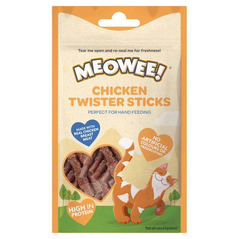 Meowee! Chicken Twister Sticks